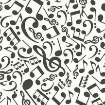 Musical Notes Italian Paper ~ Rossi Italy